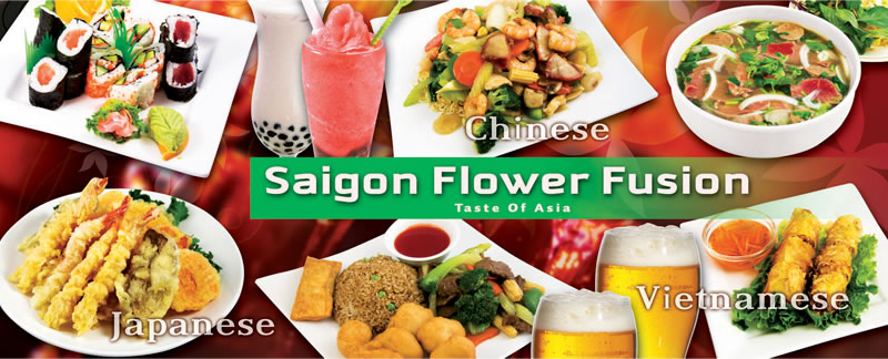 saigon flower menu